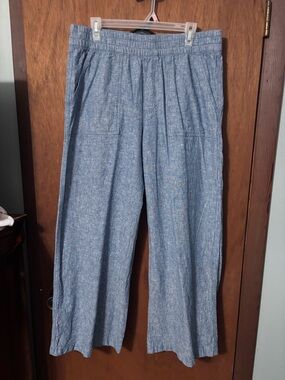 St. John's Bay Light Blue Chambray Shorts